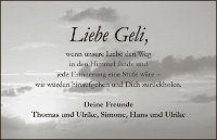 eine Anzeige