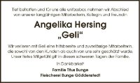 eine Anzeige