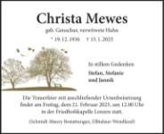 eine Anzeige