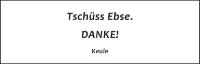 eine Anzeige