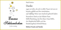 eine Anzeige