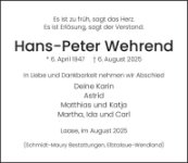 eine Anzeige