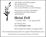 eine Anzeige