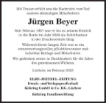 eine Anzeige