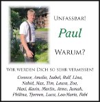 eine Anzeige