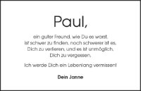 eine Anzeige