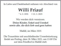 eine Anzeige
